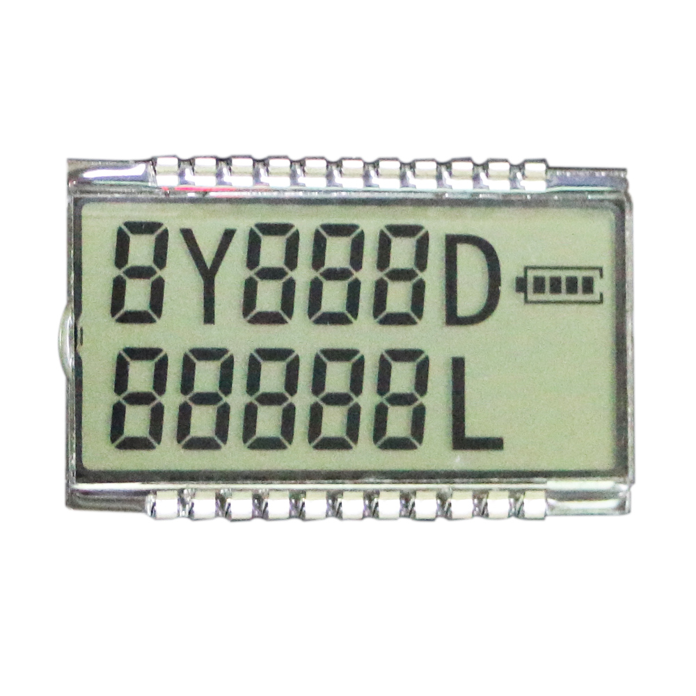 Pantalla LCD de segmento positivo TN