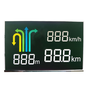 Pantalla lcd de segmento de coche